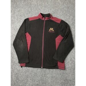 Mens Fleece Colosseum Minnesota Golden Gophers Full Zip Jacket, Size L